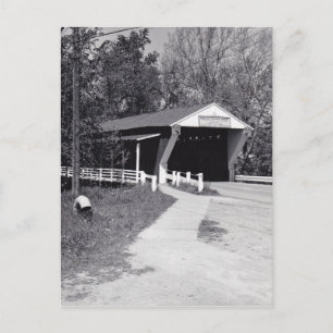 Covered Bridge Postkarte