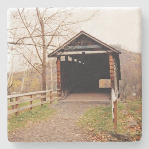 Covered Bridge Steinuntersetzer