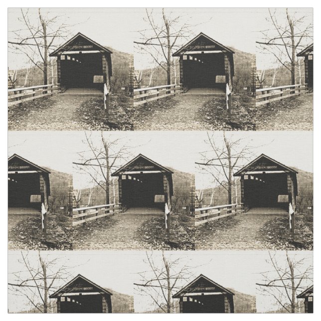 Covered Bridge Stoff (Muster)
