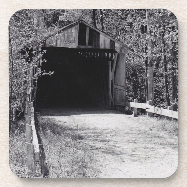 Covered Bridge Untersetzer (Vorderseite)