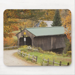 Covered bridge, Vermont, USA Mousepad