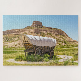 Covered Wagon at Scotts Bluff National Monument