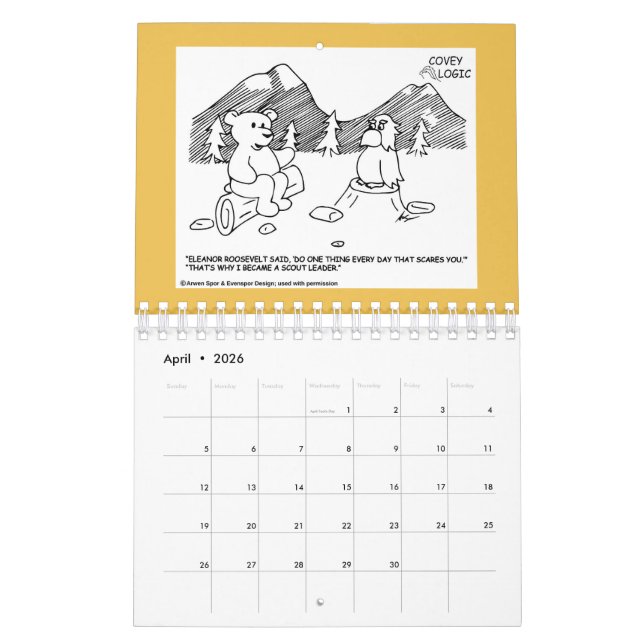 Covey-Logik-Kalender Kalender (Apr 2026)
