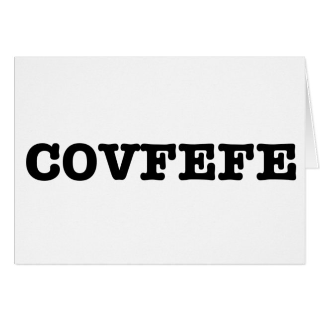 covfefe (Vorderseite (Horizontal))