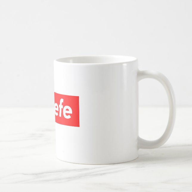 Covfefe Oberste Kasten-Logo-Tasse Donald Trump Kaffeetasse (Rechts)