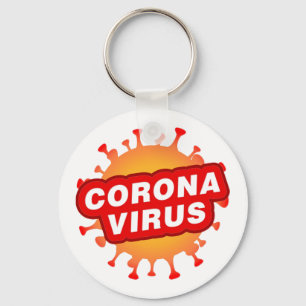Covid19 Schlüsselanhänger CoronaVirus Rundtaste