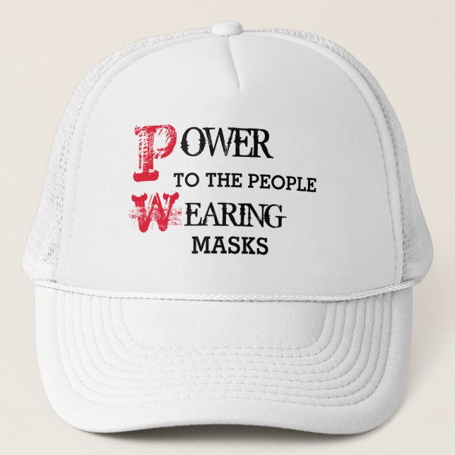 COVID19 TRUCKER HAT TRUCKERKAPPE (Vorderseite)