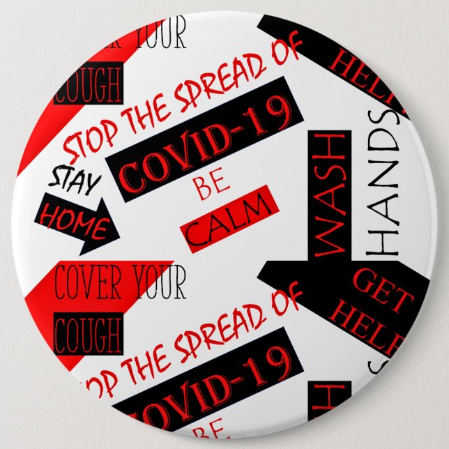 COVID-19 BUTTON (Vorderseite)