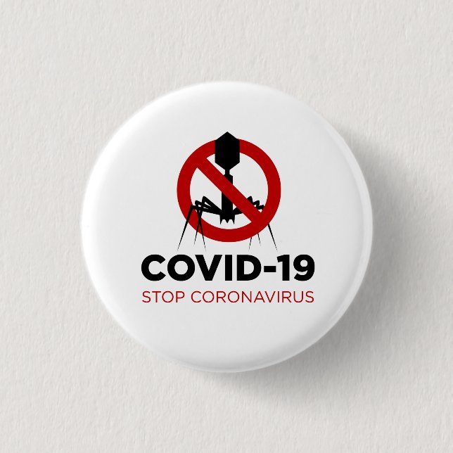 COVID-19 BUTTON (Vorderseite)