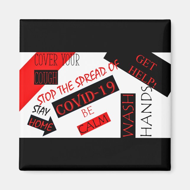 Covid-19 Magnet (Vorne)