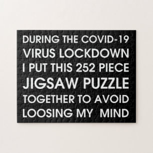 COVID-19 ~ Schwarz-Weiß-Typografie