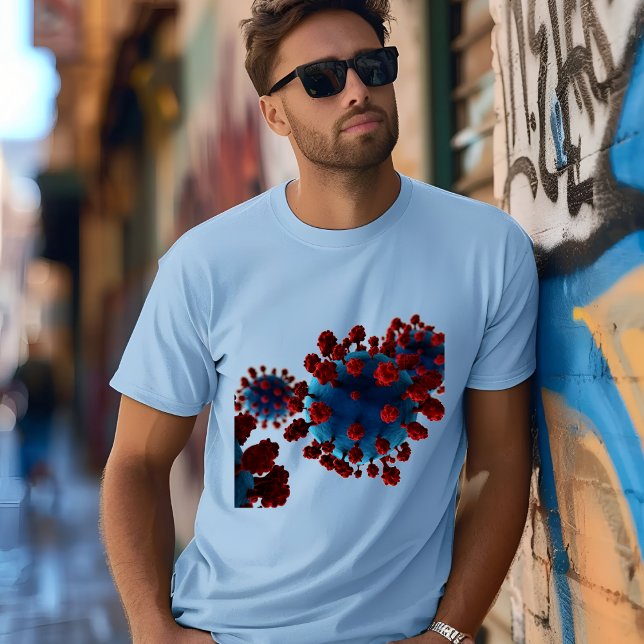 COVID-19 VariantenT - Shirt: Bleibe, sicher Bleibe T-Shirt (Von Creator hochgeladen)