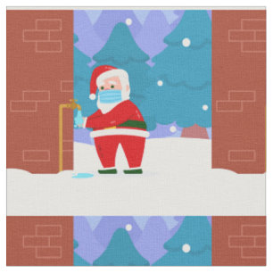 covid fröhliche Weihnachten Gesichtsmaske Waschhan Stoff