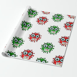 Covid Gift Wrap Geschenkpapier