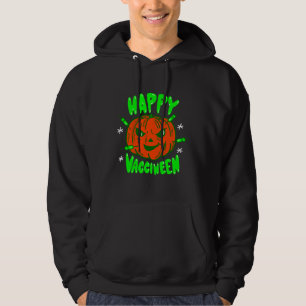 covid halloween impfstoff kürbis vacciween hoodie