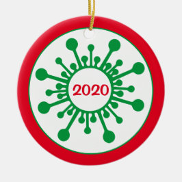 Covid Ornament - Das Jahr, das wir alle Zuhause 20