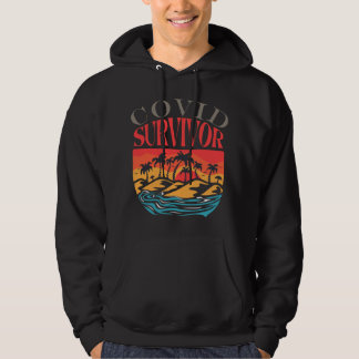 Covid-Überlebender-Geschenk Sonnenuntergang Berg O Hoodie