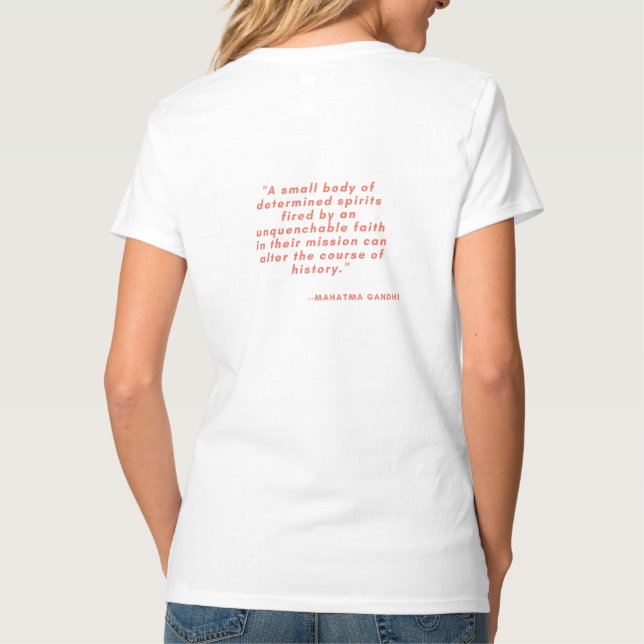 Covid Vaccine Inspiration Shirt (Rückseite)