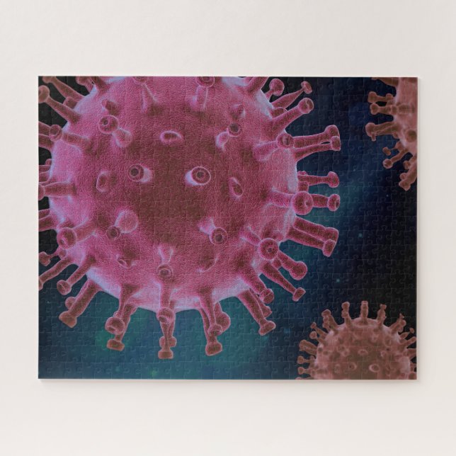 Covid-Virus-Biologie (Horizontal)
