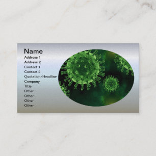 Covid-Virus-Biologie Visitenkarte