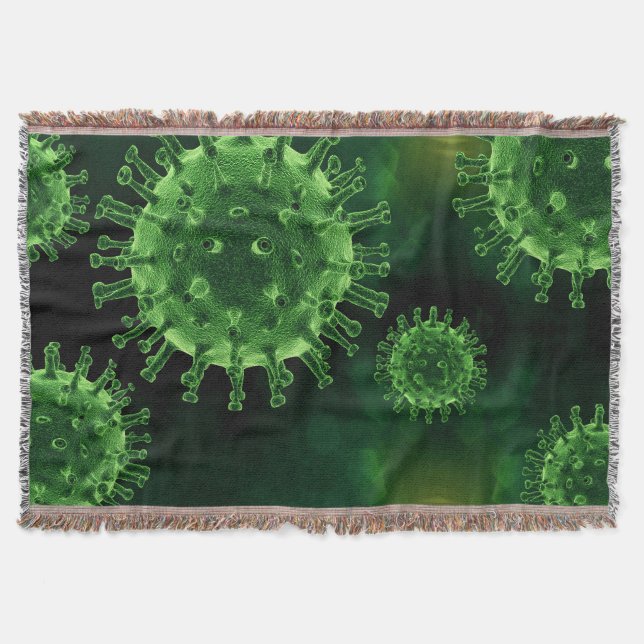 Covid-Virus-Infektion Decke (Vorderseite)