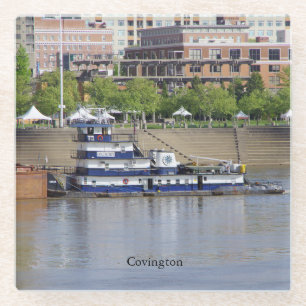 Covington Glas Untersetzer