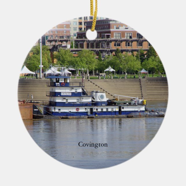 Covington-Ornament Keramik Ornament (Vorne)