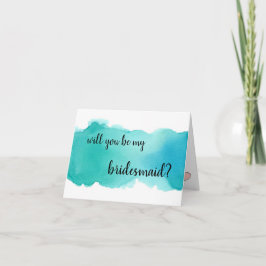 Covite Bridesmaid Einladung