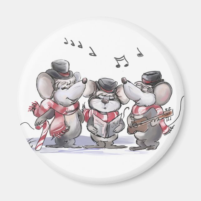 Covoiturage avec aimant Mic, Mac et Moe (Devant)