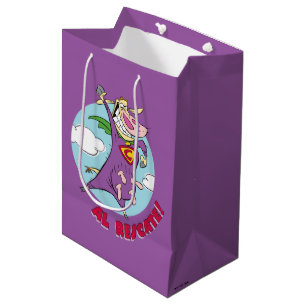 Cow and Chicken Super Cow Al Rescate! Mittlere Geschenktüte