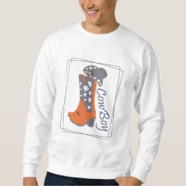 Cow boy sweatshirt