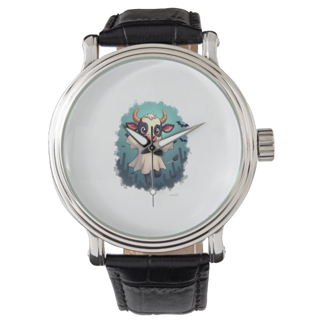 Cow Ghost Boo-levard Armbanduhr (Vorderseite)