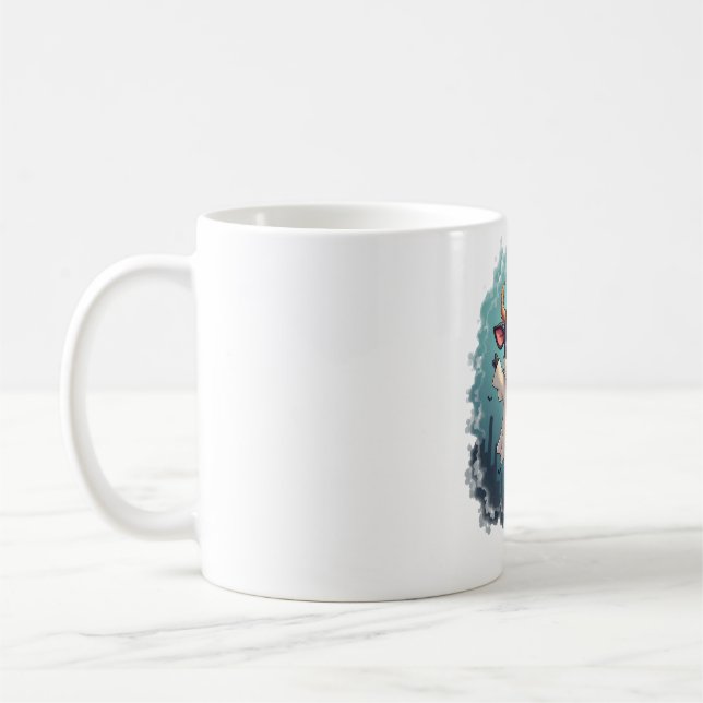 Cow Ghost Boo-levard Kaffeetasse (Links)