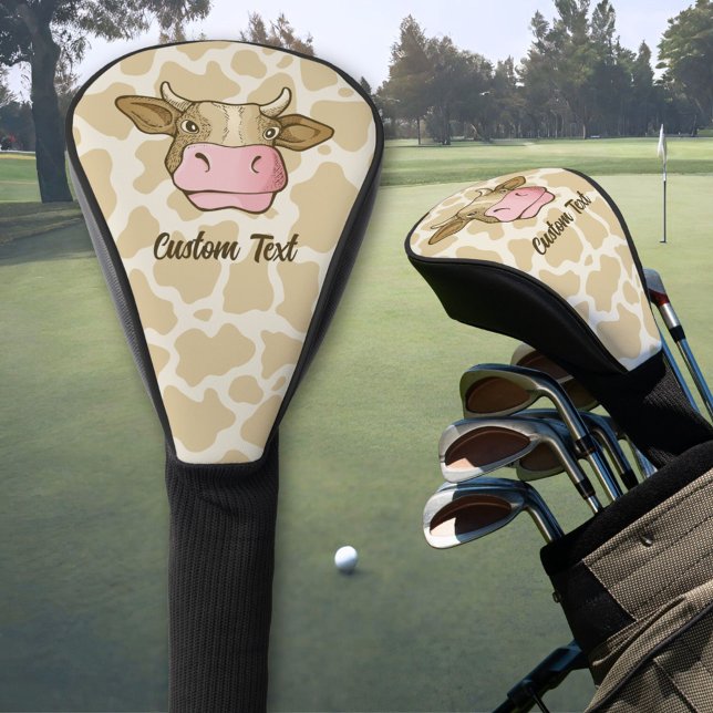 Cow Head Golf Cover Headcover (Von Creator hochgeladen)