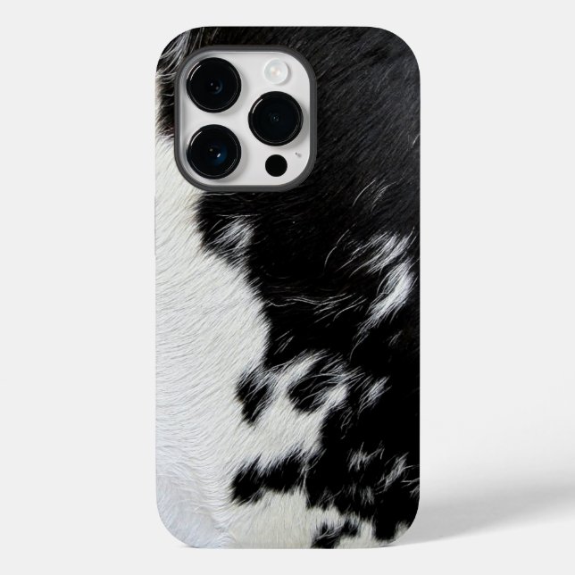 Cow Hide Case-Mate iPhone 14 Pro Hülle (Rückseite)