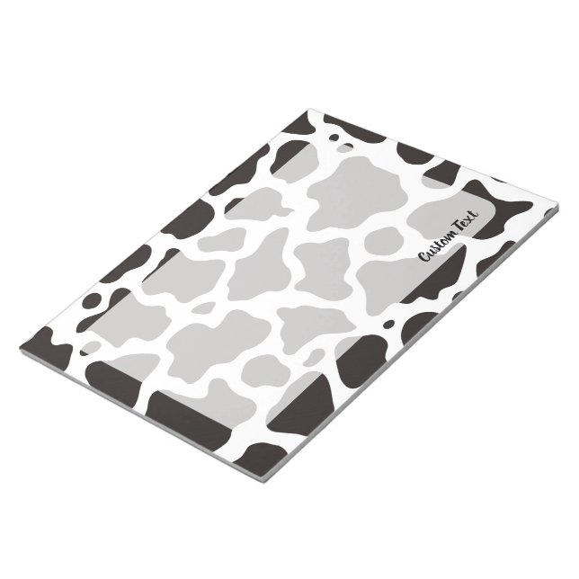 Cow Pattern Editor Notizblock (angewinkelt)