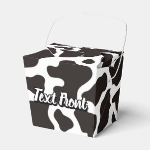 Cow Pattern Gefälligkeitsbox Geschenkschachtel
