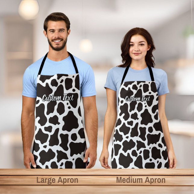 Cow Pattern Schürze (Von Creator hochgeladen)