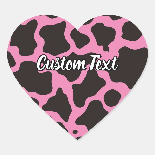 Cow Pattern Sticker (Vorderseite)