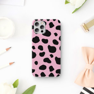 Cow Print, Cow Pattern, Cow Spots, Pink Cow Case-Mate iPhone Hülle