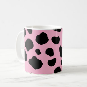 Cow Print, Cow Pattern, Cow Spots, Pink Cow Kaffeetasse