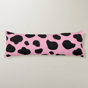 Cow Print, Cow Pattern, Cow Spots, Pink Cow Seitenschläferkissen