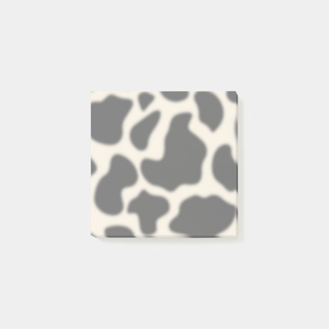 Cow Print Post It Notes Post-it Klebezettel (Vorderseite)