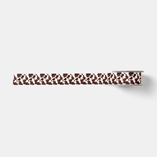 Cow Print Ribbon Satinband