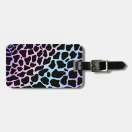 Cow Spots Animal Print Multicolor Luggage Tags Gepäckanhänger