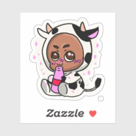 Cow sticker