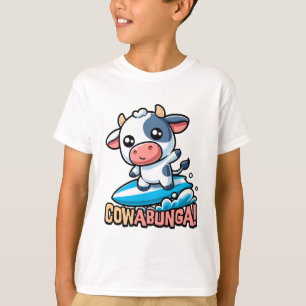 Cowabunga! Niedlicher Surfpuff T-Shirt