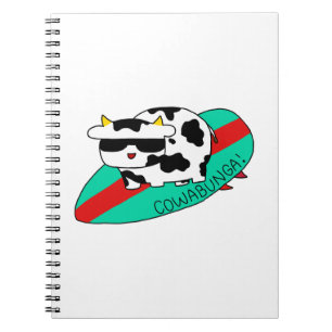 Cowabunga-Notebook Notizblock