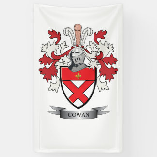 Cowan Familienwappen-Wappen Banner