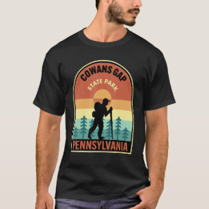 Cowans Gap State Park Pennsylvania Retro Wandern T-Shirt